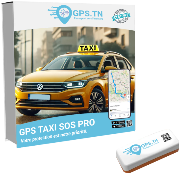 gps taxie tunisie avec sos pro