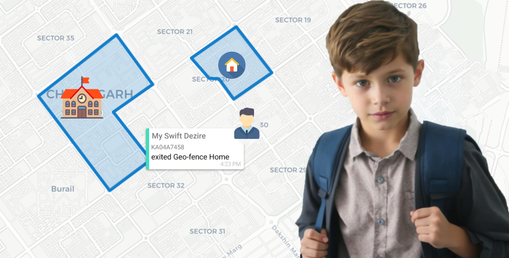 -Géoclôture Geofencing pour enfant tunisie